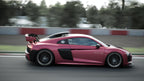 2016-2024 Audi R8 Gen 2 dry carbon roof scoop side profile
