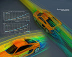 Audi R8 Gen 2 roof scoop CFD airflow drag and downforce analysis by Avalanche Design