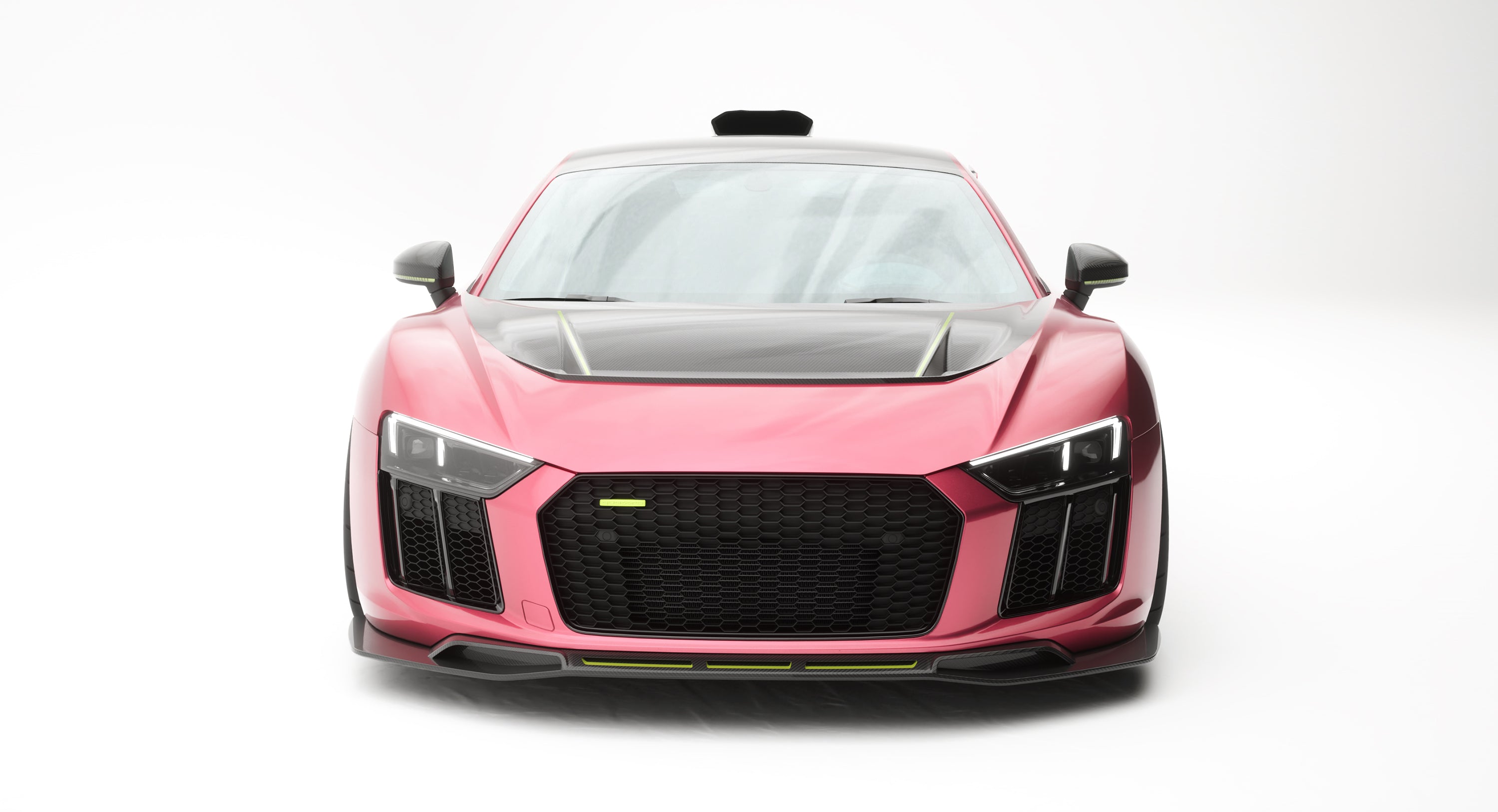 Avalanche Design Dry Carbon Audi R8 Lip Splitter