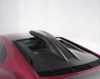 Audi R8 Gen 2 Roof Scoop Engine Lid dry carbon close up Avalanche Design 2016 2024