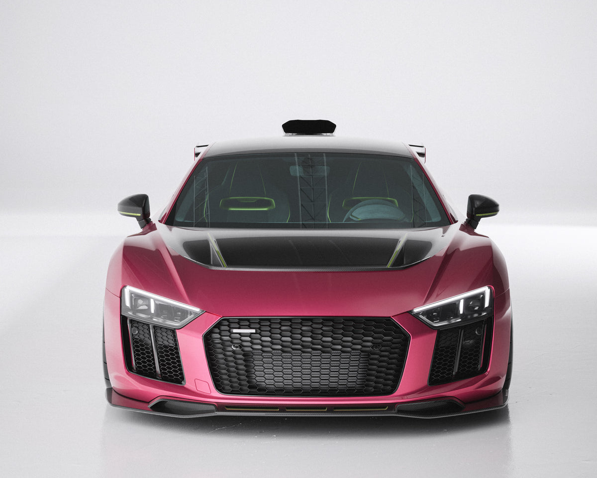 R8 Dry Carbon Vented Hood Lid