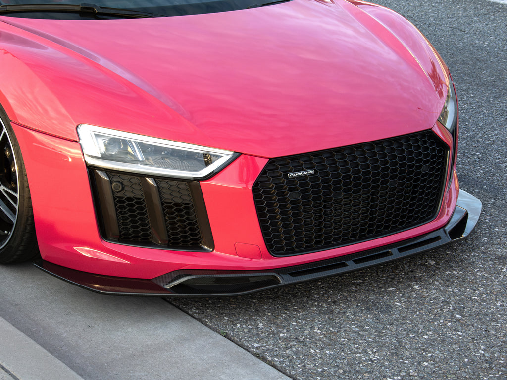Avalanche Design Audi R8 Dry Carbon Front Lip Splitter (Gen 2)
